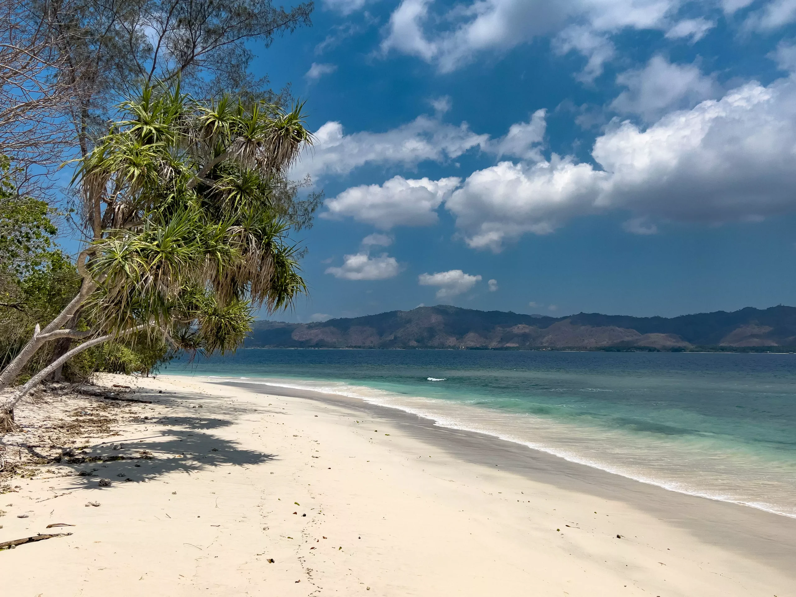 Plages de sable blanc de Gili Meno face à Lombok. Un séjour organisé par l'agence de voyage MimpiGO