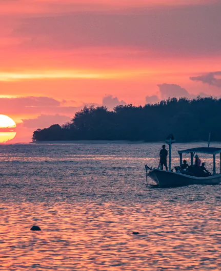 Aller à Gili Air, Gili Meno et Gili Trawangan au Nord-Ouest de Lombok