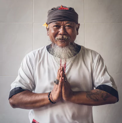 Rencontre avec un shaman balinais - Spiritualité Bali