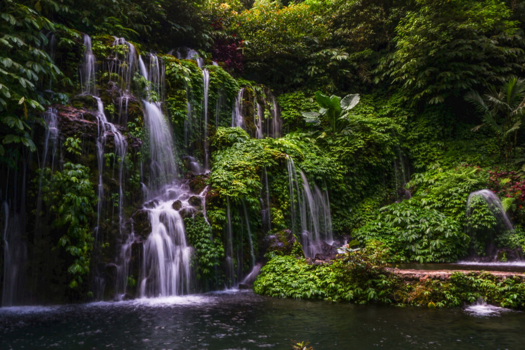 cascade de Banyuwana à Munduk