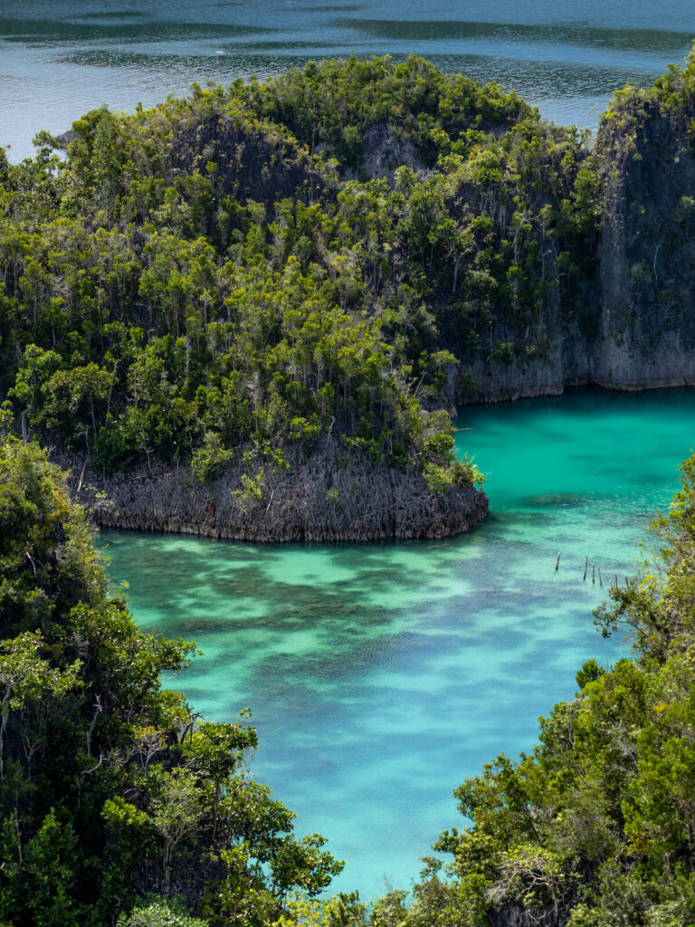 paysages de Raja Ampat