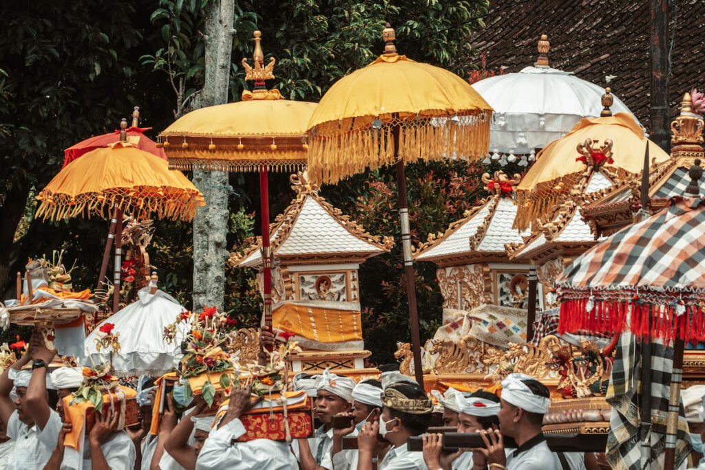 cérémonie balinaise à Bali